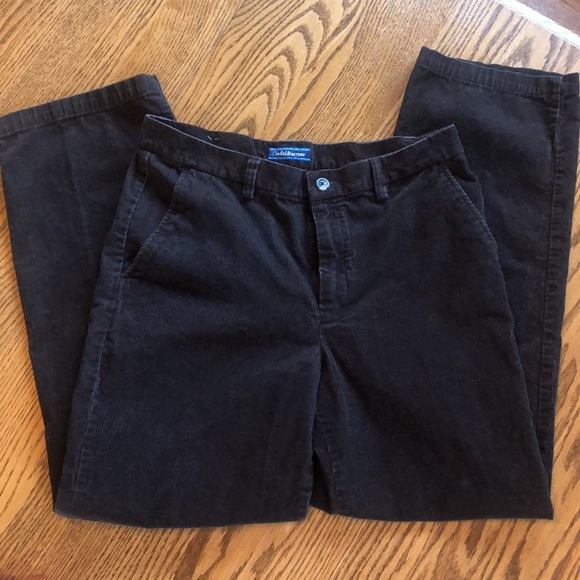 100% cotton Croft & Barrow Dark Brown corduroy pants, 34x32 - Picture 2 of 10